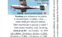 OKRUŽNÍ LETY Z TŘEBIHOŠTĚ