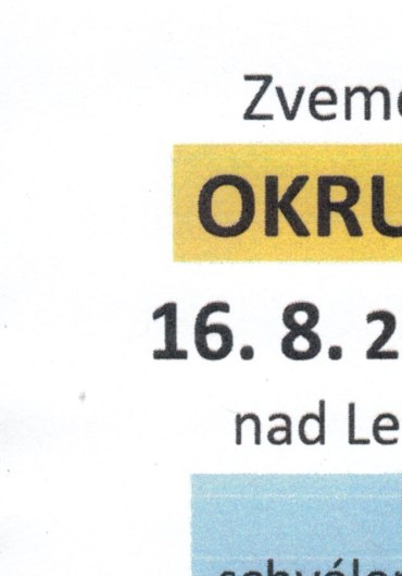 OKRUŽNÍ LETY Z TŘEBIHOŠTĚ
