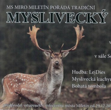 Myslivecký ples 2026 - 17.1.2026
