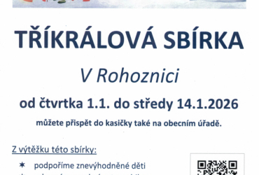 TŘÍKRÁLOVÁ SBÍRKA 2026