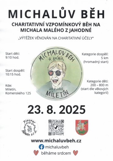 MICHALŮV BĚH 23.8.2025