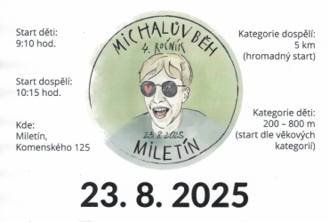 MICHALŮV BĚH 23.8.2025
