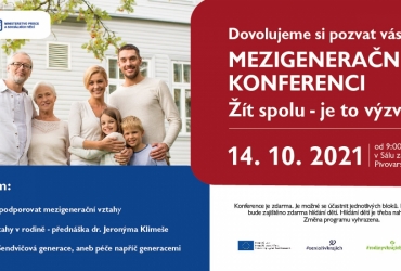 Mezigenerační konference 14.10.2021