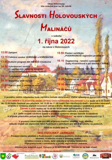 HOLOVOUSKÝ MALINÁČ 1.10.2022