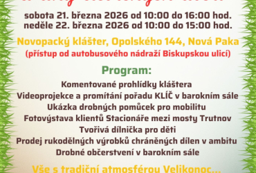 Velikonoční jarmark a dny otevřených dveří 21-22.32026