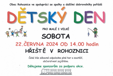 Dětský den v Rohoznici
