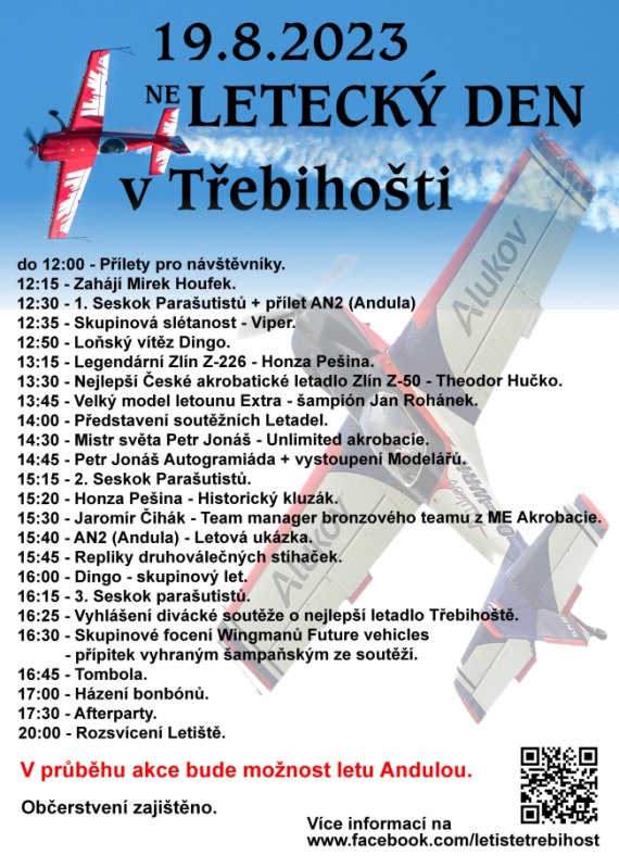Letecký den v Třebihošti 19.8.2023