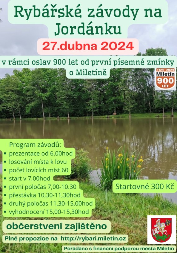 Rybářské závody na Jordánku